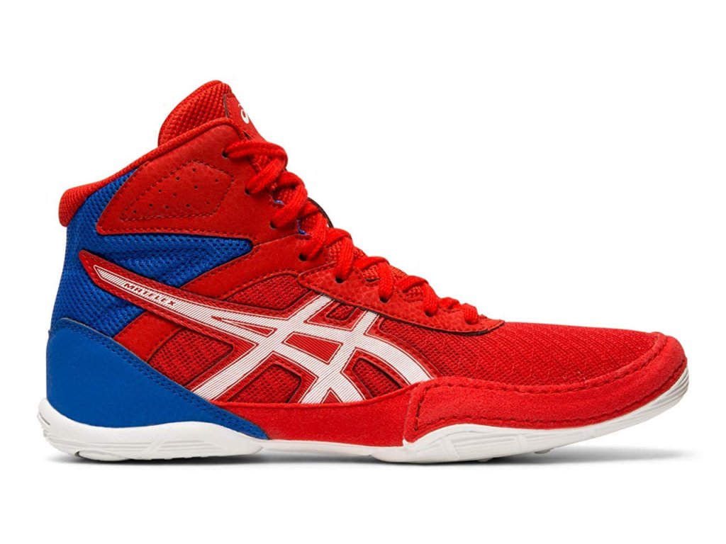 Scarpe da lotta Asics Matflex 6 GS, rosse