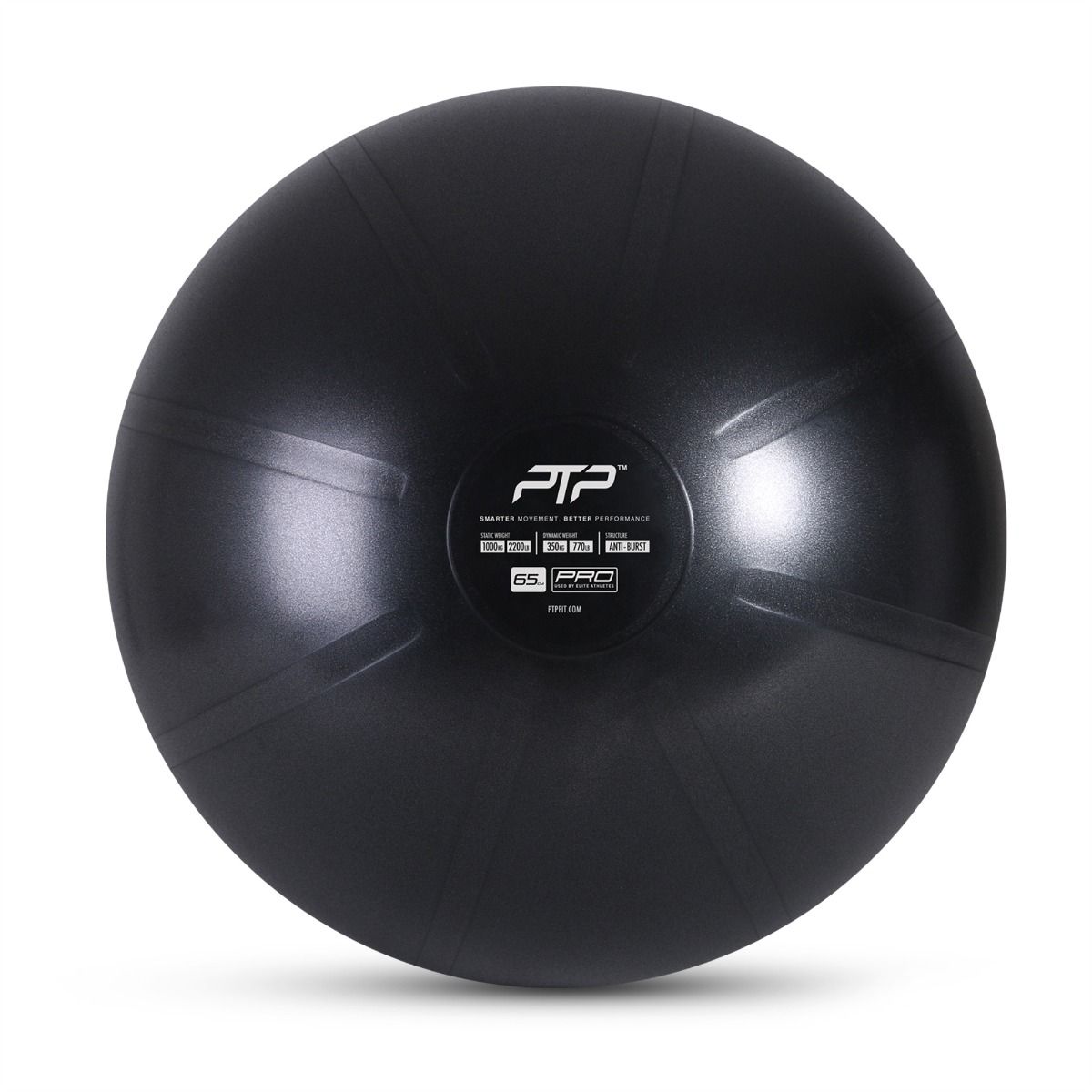 PTP fitball Coreball, nero