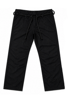 Katsudo παντελόνι Raiku για Jiu Jitsu 340g, μαύρο