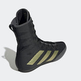Scarpe da boxe Adidas HOG 4, nero-oro