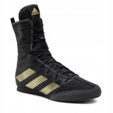 Scarpe da boxe Adidas HOG 4, nero-oro