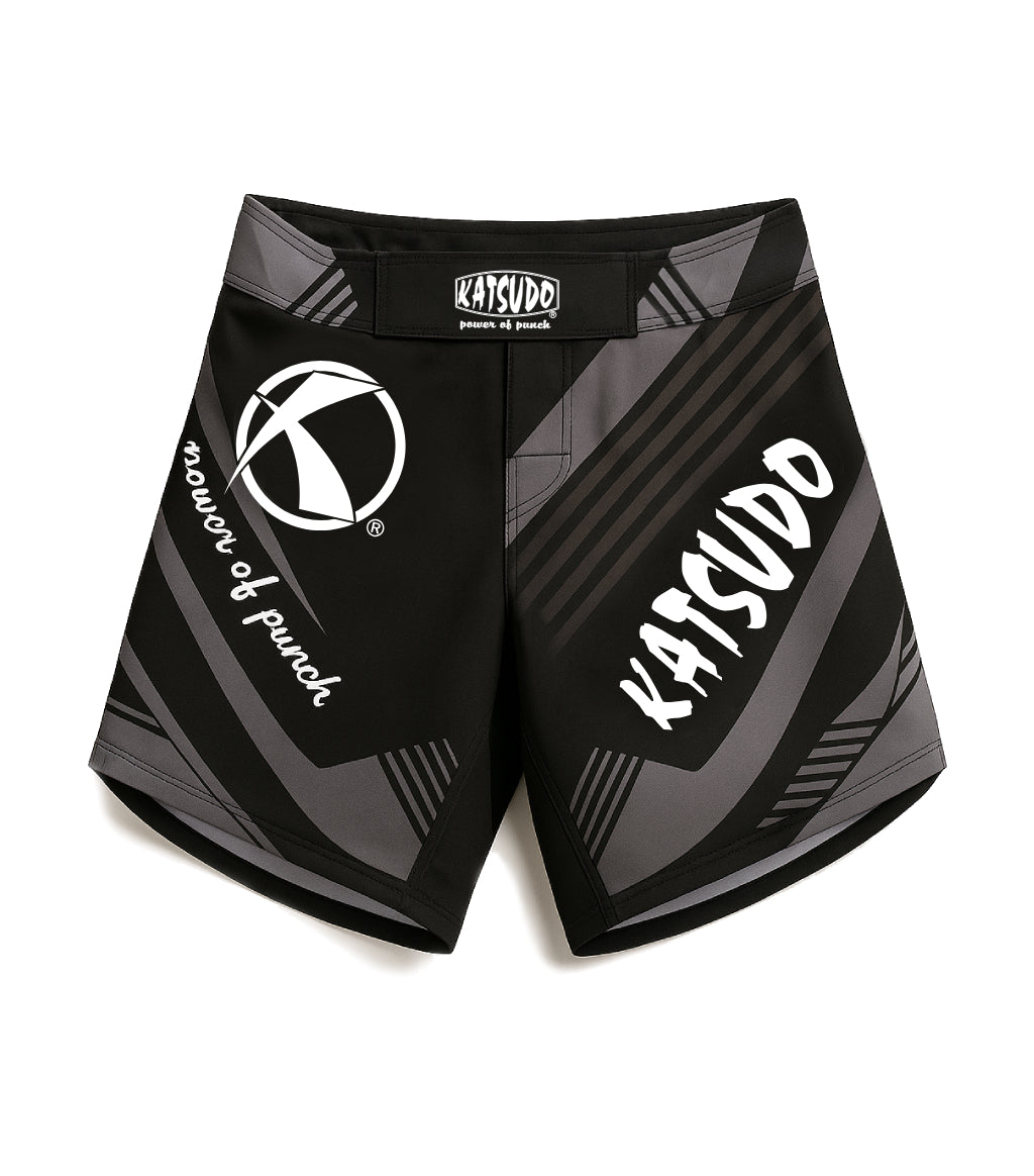 Pantaloncini da MMA Katsudo Cage, neri