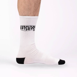 Calzini sportivi Katsudo Classic, bianchi