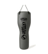 Katsudo sacco da boxe Chaindrop a forma di imbuto con catena, grigio