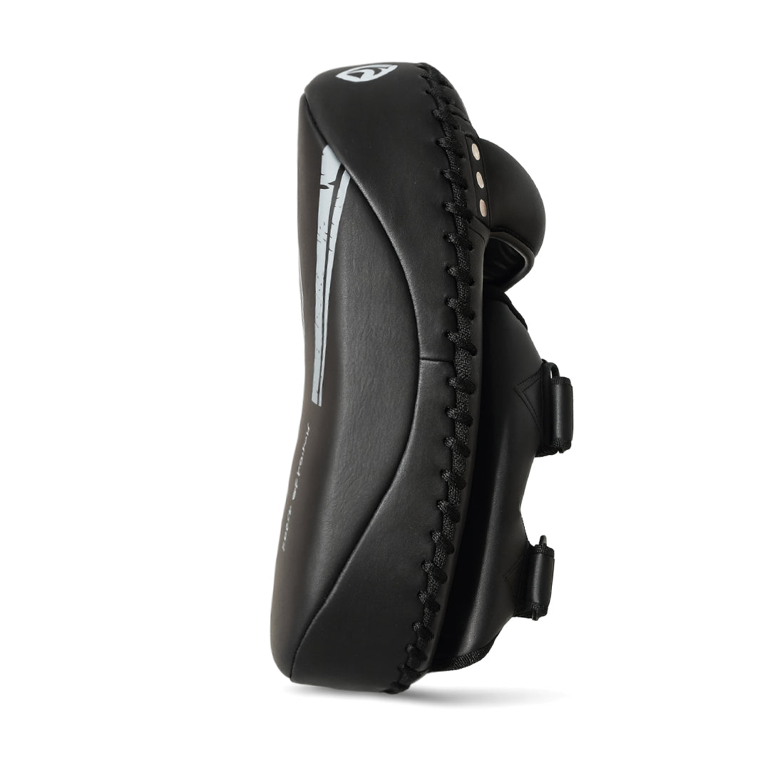 Katsudo makiwara in pelle curva 2 pezzi, rosso-nero