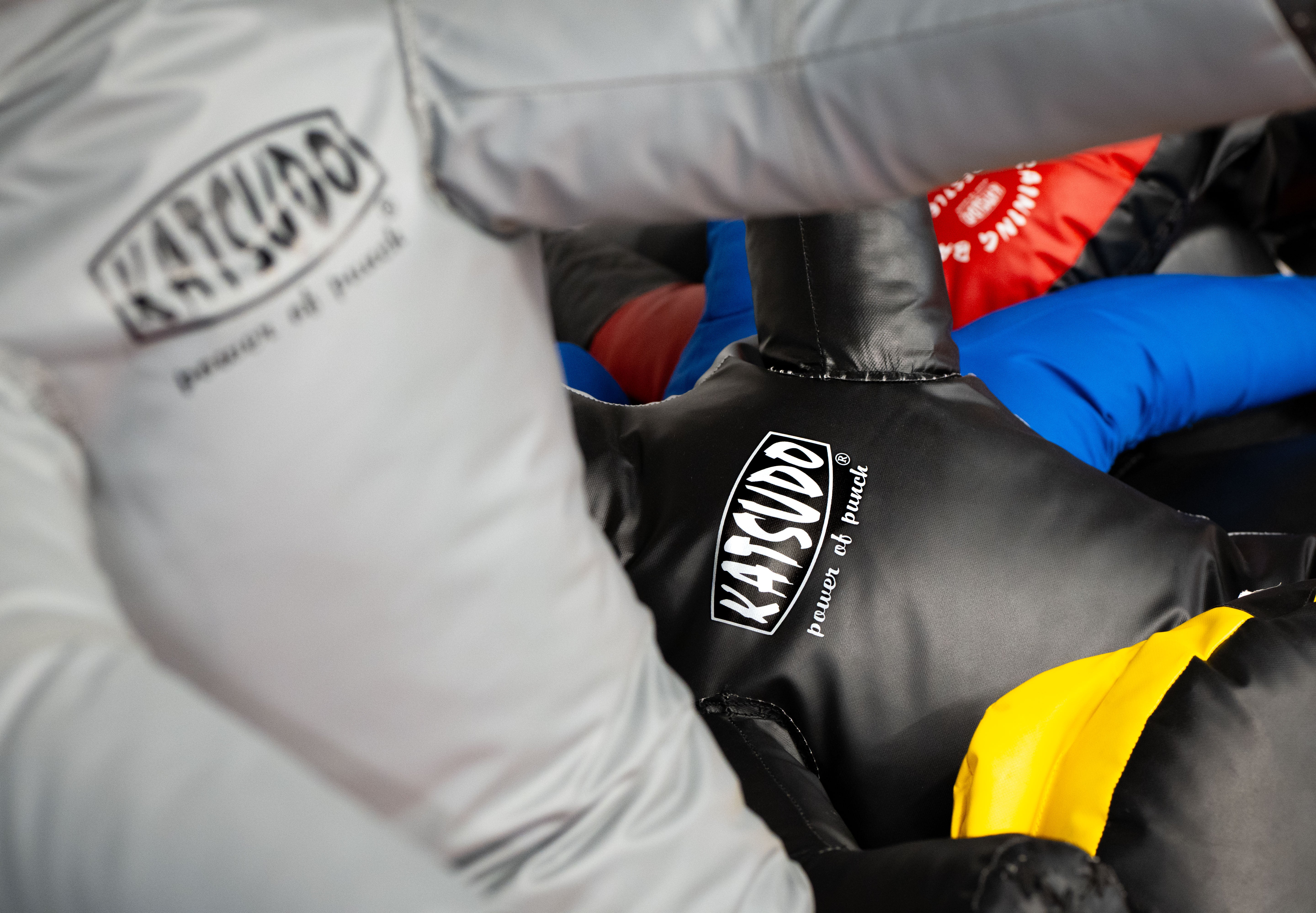 Katsudo manichino da lotta monopiede Unileggo, grigio