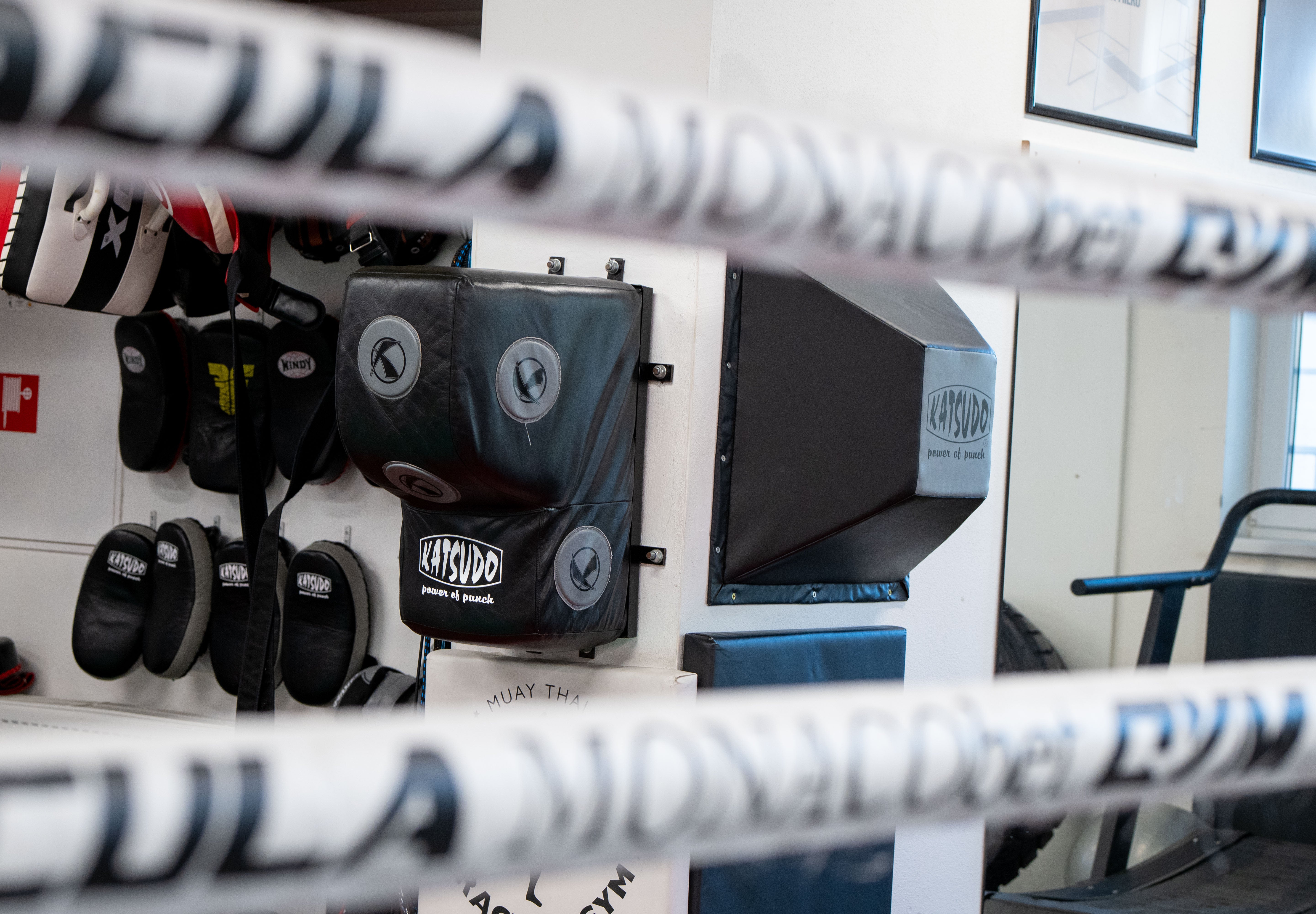 Cuscino da parete in pelle per colpi Katsudo Pacton, nero