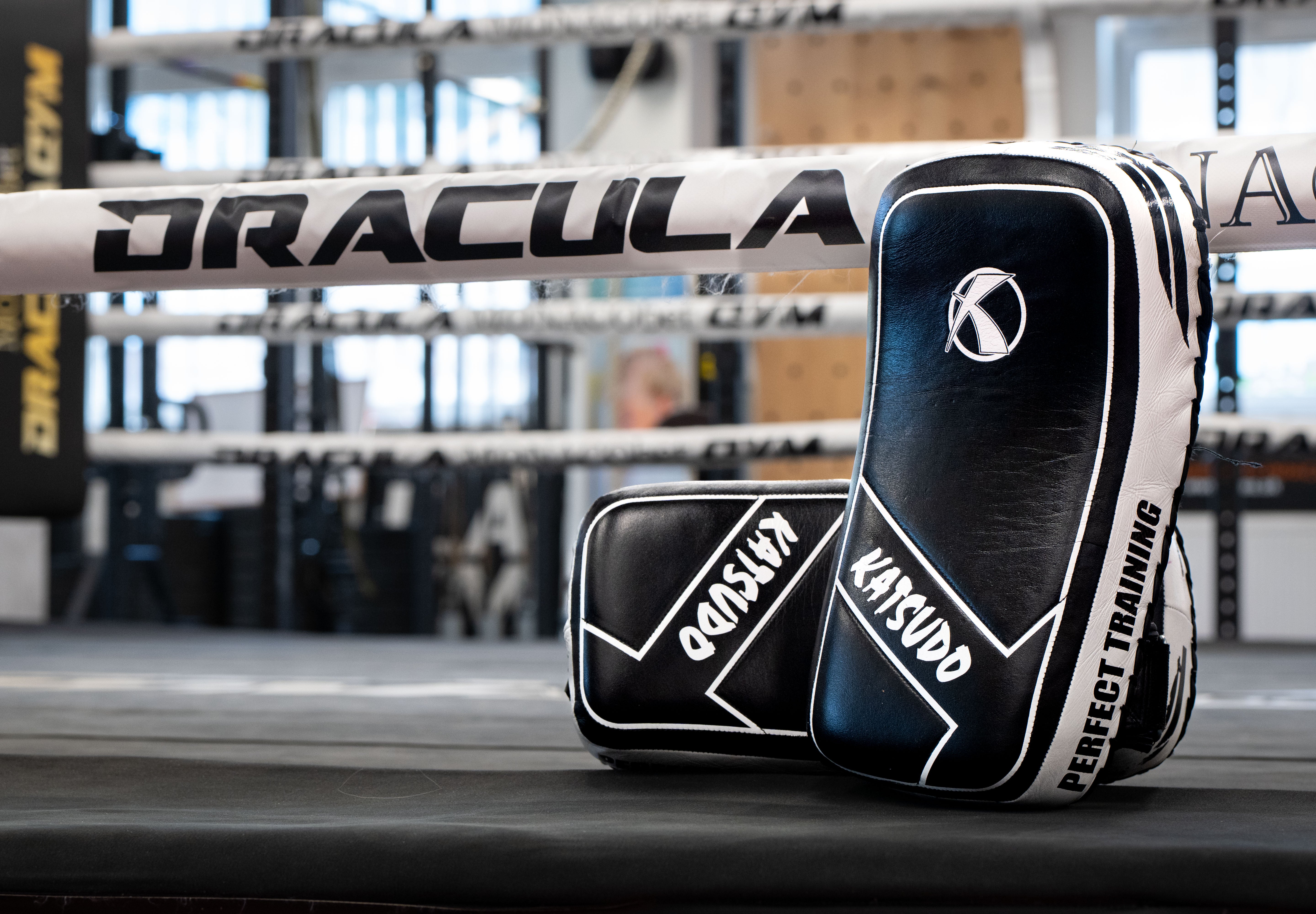 Katsudo makiwara in pelle Perfect, nera