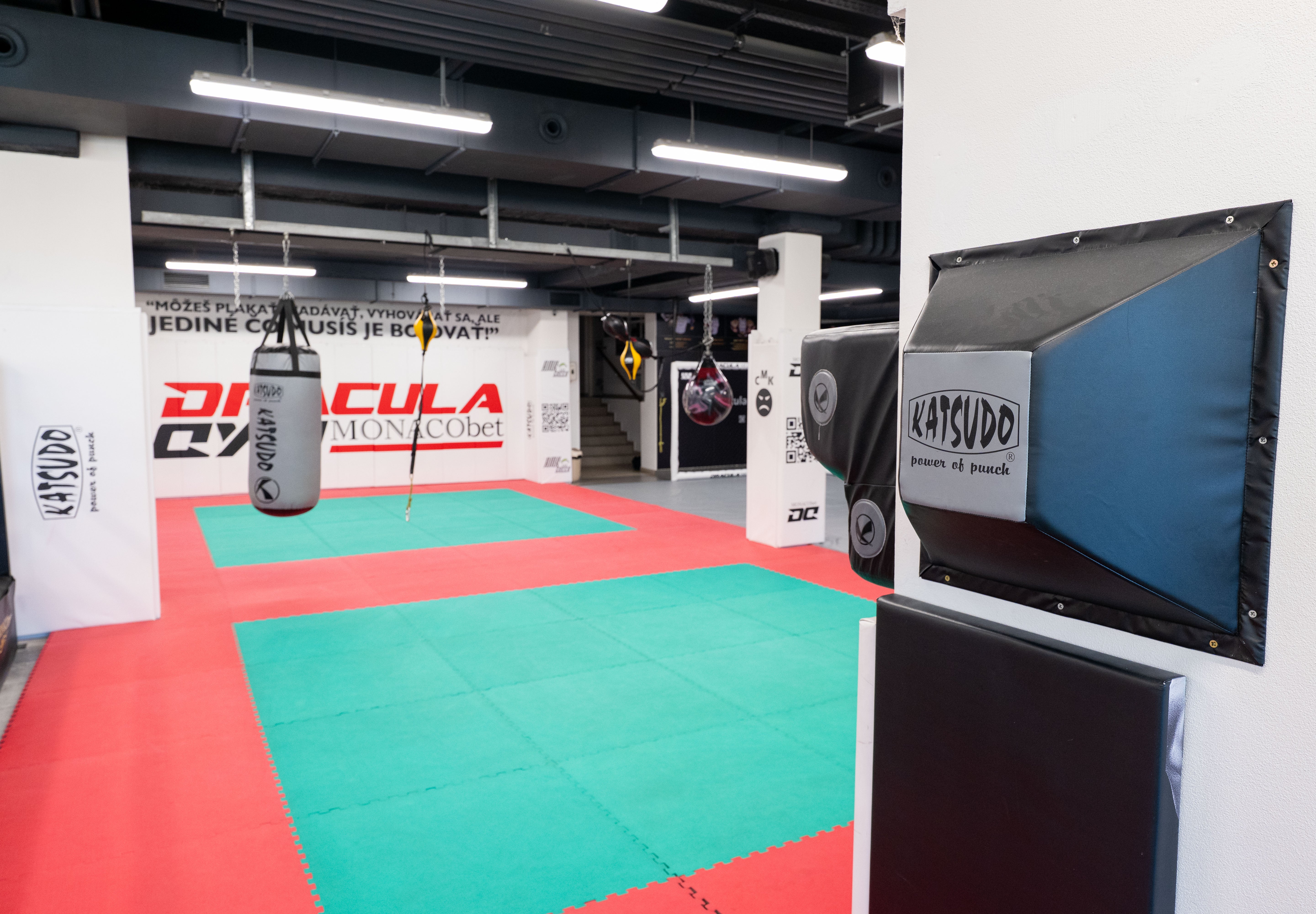 Katsudo makiwara da parete piramidale, nera