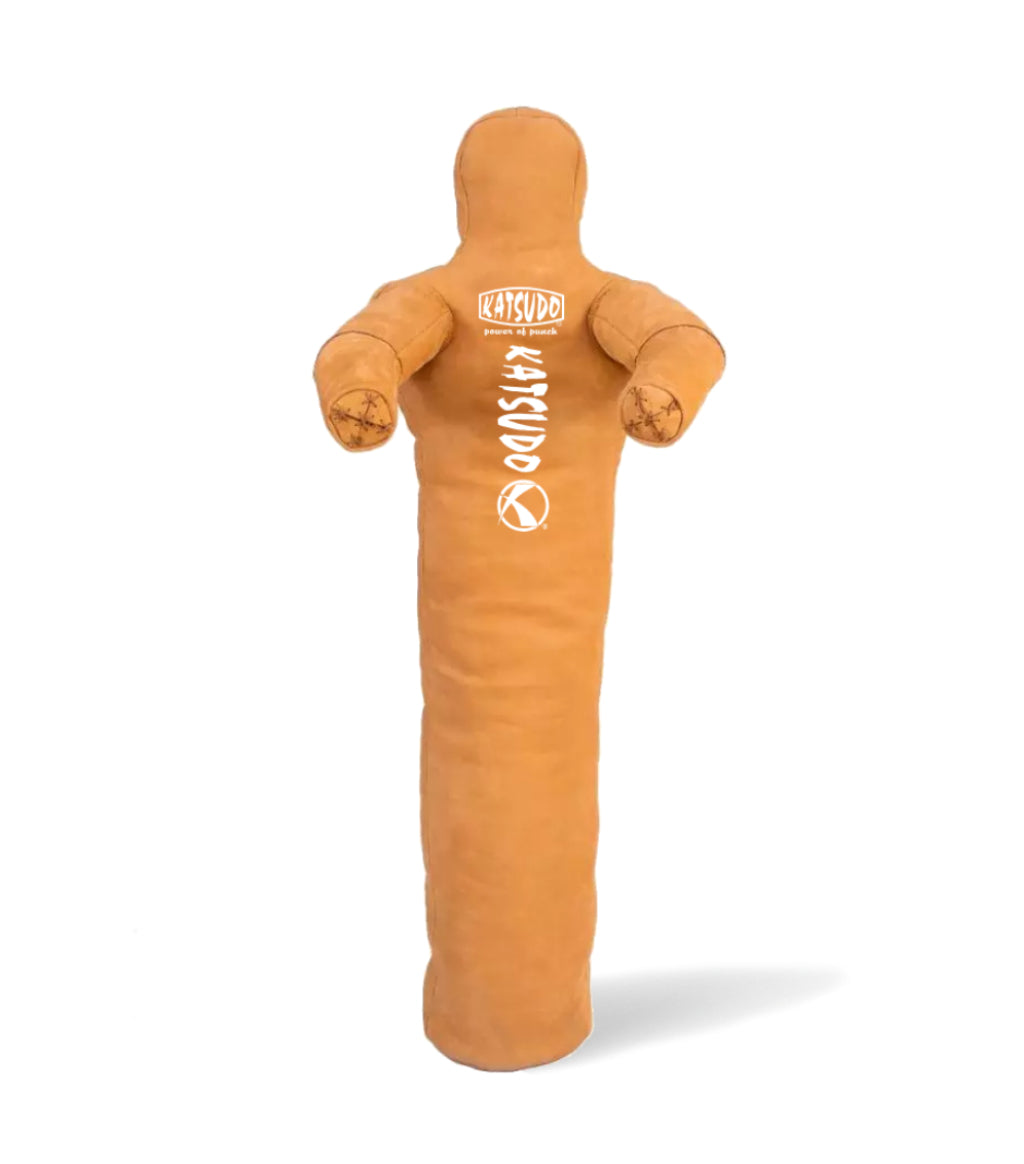 Katsudo manichino da lotta in pelle con una gamba Unileggo 170cm, giallo