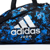 Borsa da judo Adidas Camo, blu