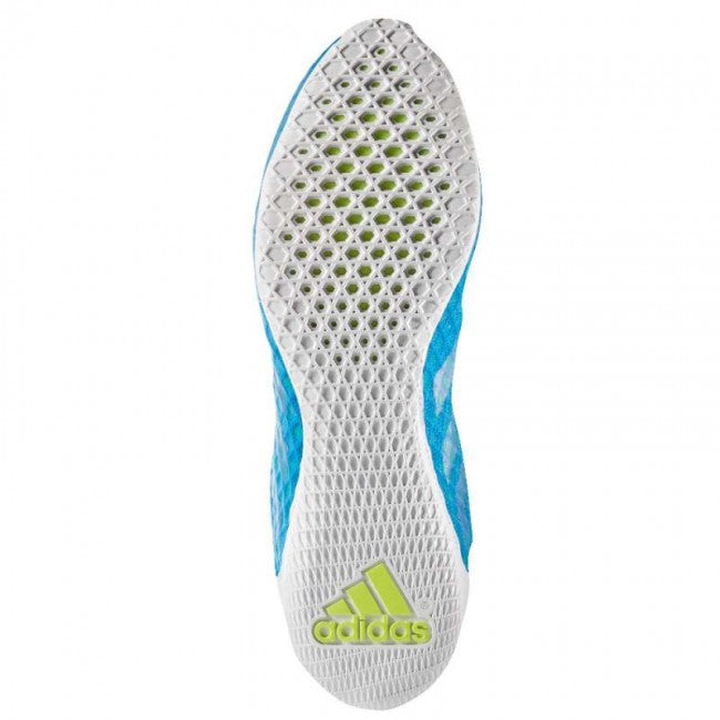 Adidas scarpe da boxe Speedex 16.1, bianco-blu - SALDI
