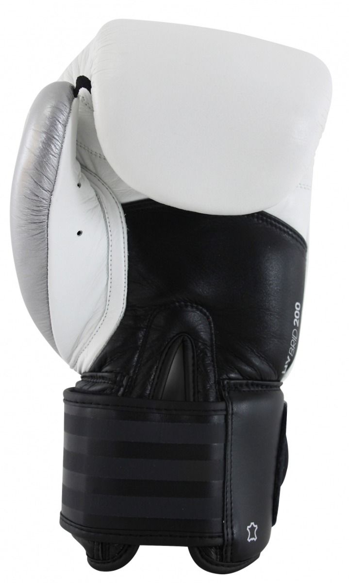 Guanti da boxe Adidas Hybrid 200, bianchi