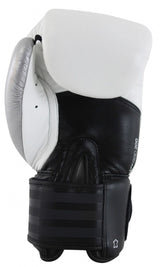 Guanti da boxe Adidas Hybrid 200, bianchi