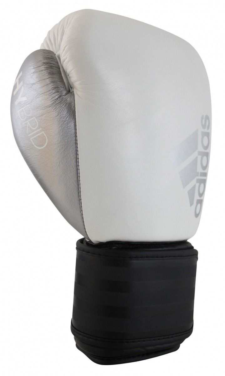 Guanti da boxe Adidas Hybrid 200, bianchi