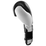 Guanti da boxe Adidas Hybrid 350, grigio-nero