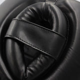 Casco da boxe Adidas Speed Chin, nero-grigio