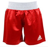 Adidas pantaloncini da boxe AIBA I, rossi