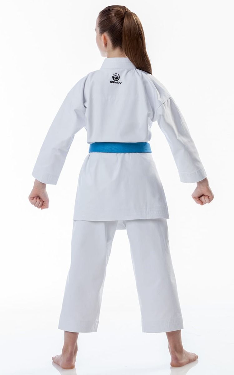 Tokaido kimono per bambini KA Kata Master WKF 340g, bianco