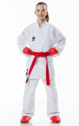 Tokaido kimono per bambini KA Kumite Master WKF 270g, bianco