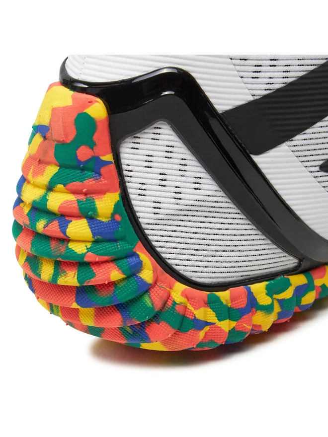 Adidas scarpe da boxe Speedex Ultra, bianco-multicolore