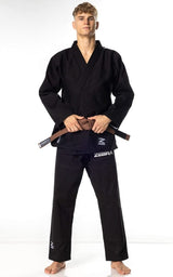 Zebra BJJ kimono Guerreiro 350g, nero