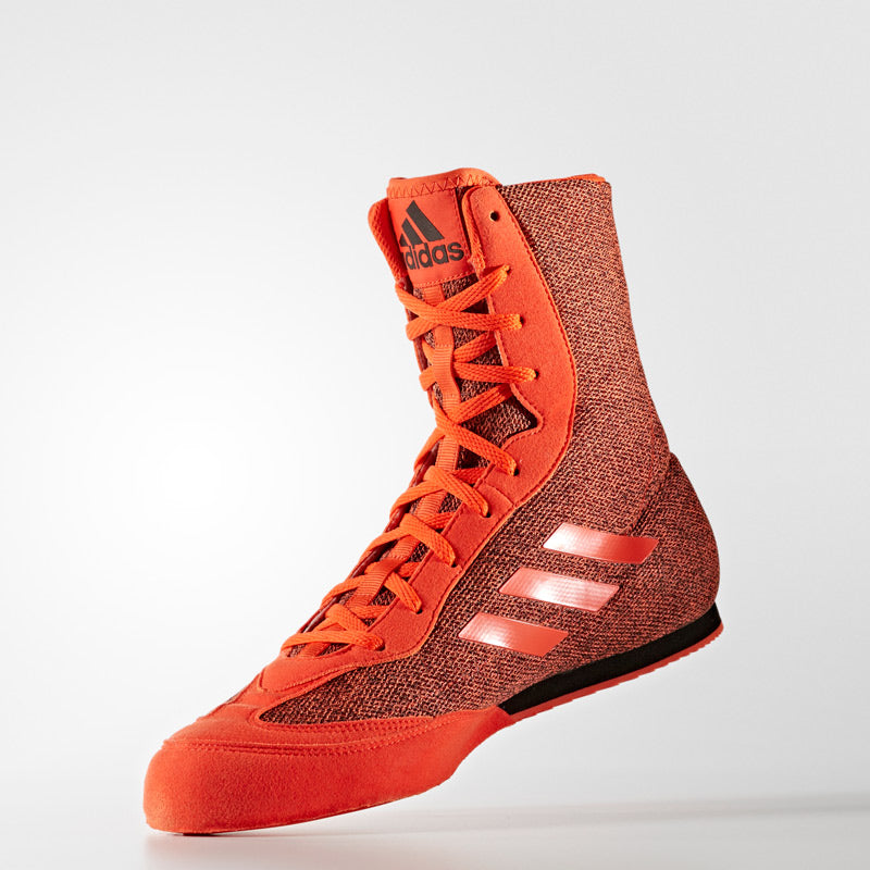 Scarpe da boxe Adidas HOG Plus, arancione - SALDI