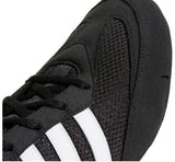 Scarpe da boxe Adidas HOG.2, nero-bianco