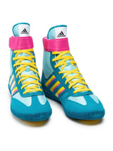 Scarpe da lotta Adidas Combat Speed.5, turchese - SALDI