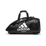 Borsa da judo in similpelle Adidas, nera