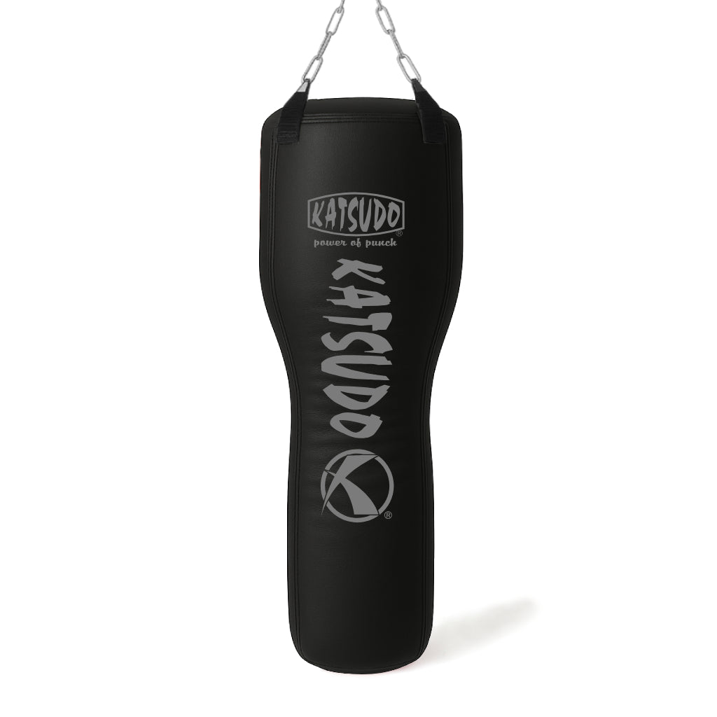 Katsudo sacco da boxe Chaindrop a forma di imbuto con catena, nero
