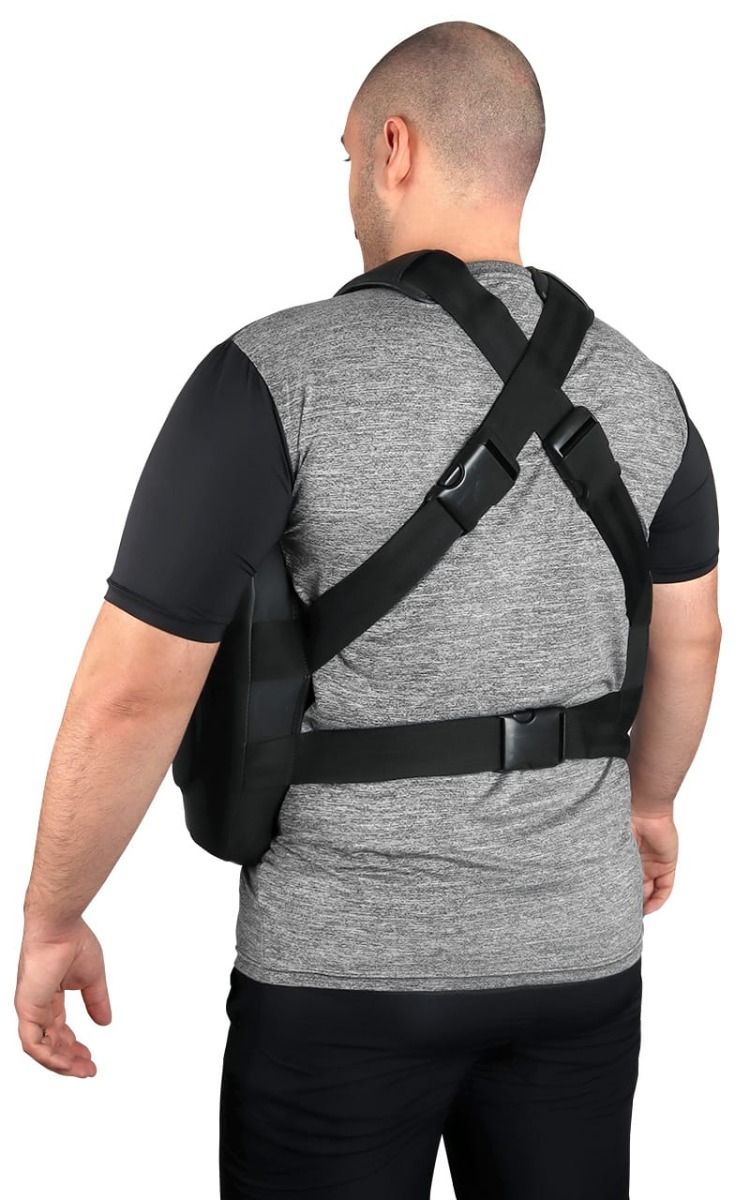 Zebra protezione corpo Coach, nero