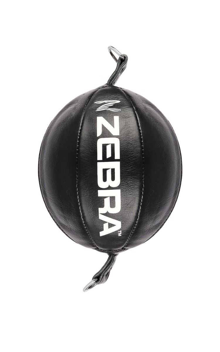 Zebra punching ball 25cm, nero
