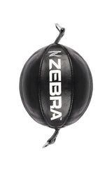Zebra punching ball 25cm, nero