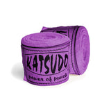 Bendaggio elastico da boxe Katsudo Path, viola