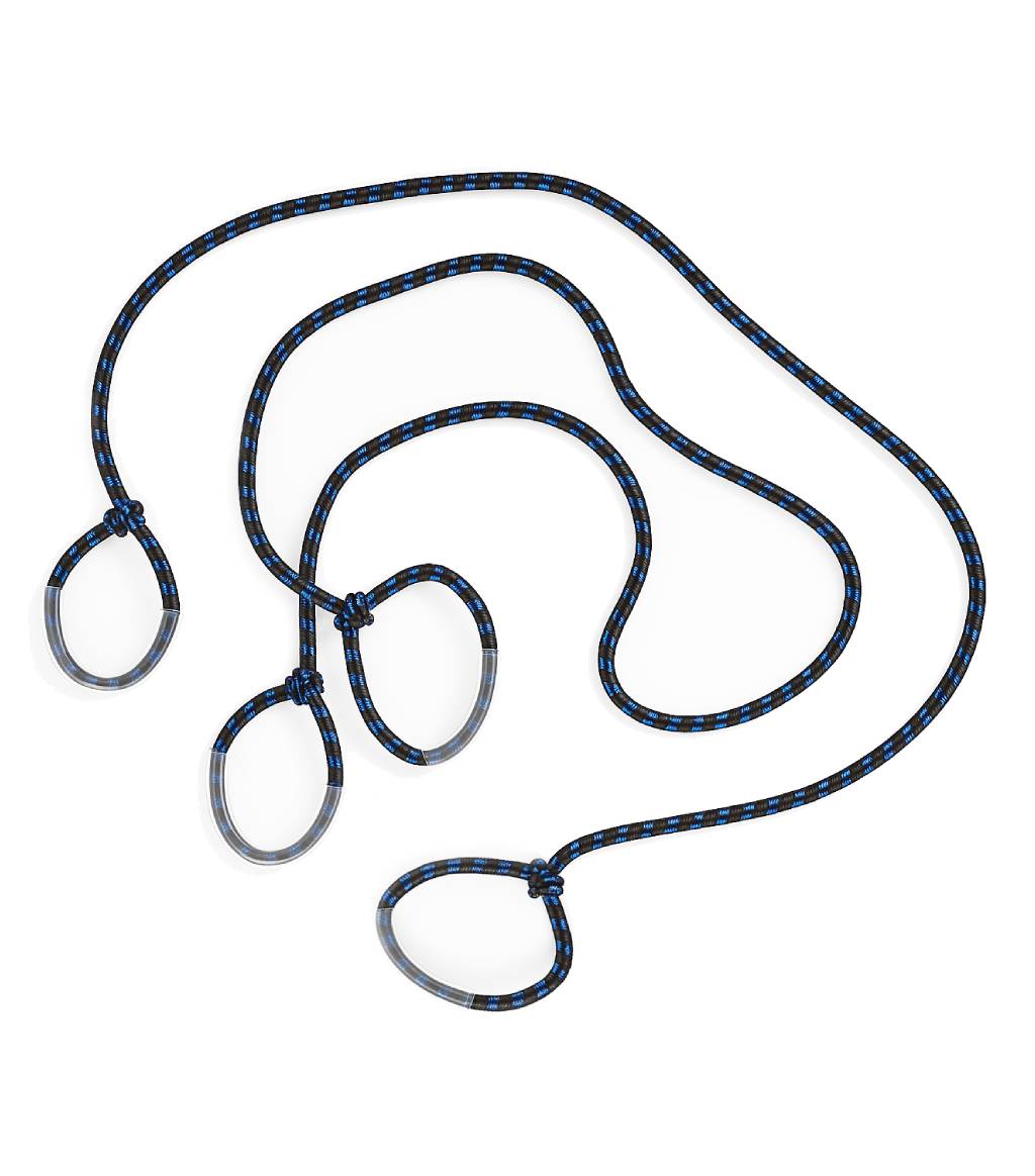 Katsudo DuoFlex corde elastiche per trazione 2 pezzi, nero-blu