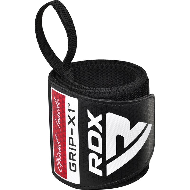 Fascia da polso RDX, nero-rosso