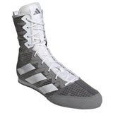 Adidas scarpe da boxe HOG 4, grigio-bianco