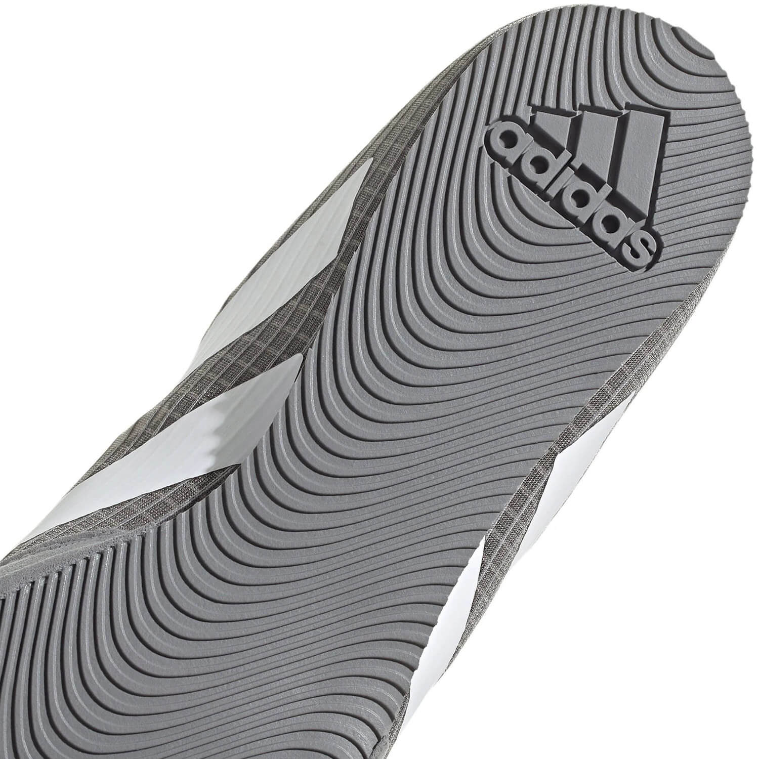 Adidas scarpe da boxe HOG 4, grigio-bianco
