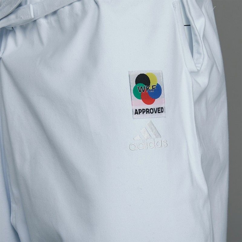 Adidas kimono per bambini KA Kigai 2.0 475g, bianco