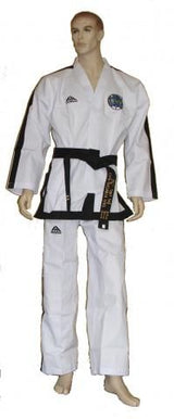 Katsudo taekwondo dobok top pro ITF, bianco