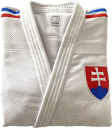 Adidas JU kimono Champion III SVK Regular fit 750g, bianco