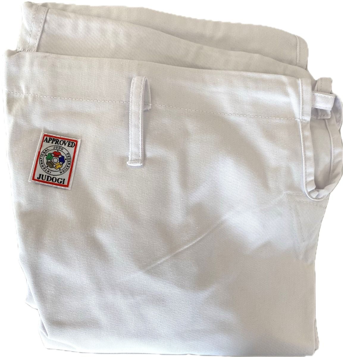 Adidas JU kimono Champion III SVK Slim fit 750g, bianco