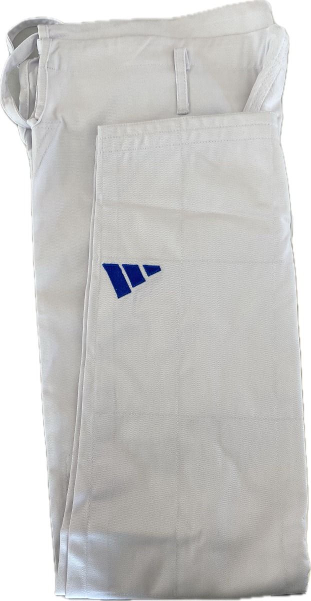 Adidas JU kimono Champion III SVK Slim fit 750g, bianco