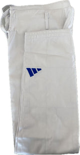 Adidas JU kimono Champion III SVK Slim fit 750g, bianco