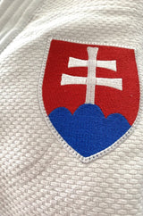 Adidas JU kimono Champion III SVK Regular fit 750g, bianco