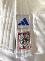 Adidas JU kimono Champion III SVK Regular fit 750g, bianco