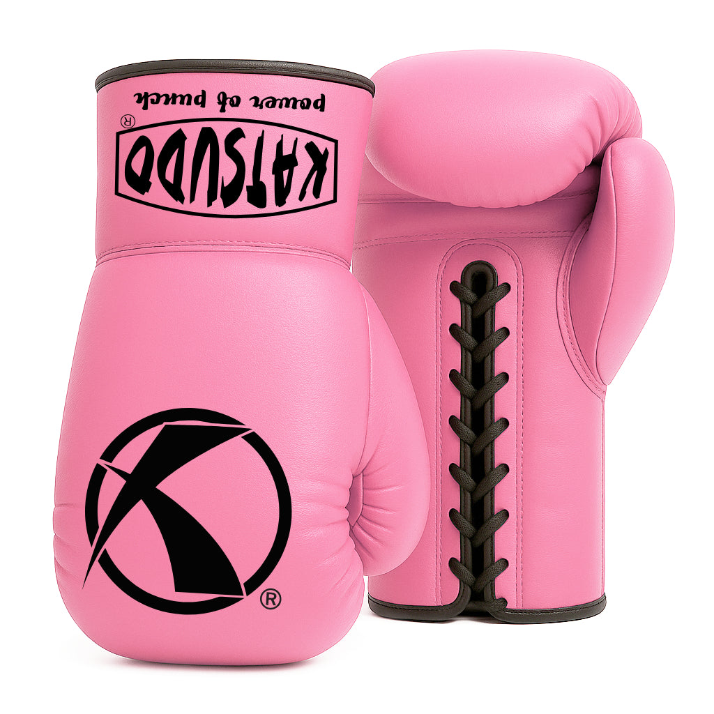 Guantoni da boxe Katsudo Mega Jumbo, rosa, coppia