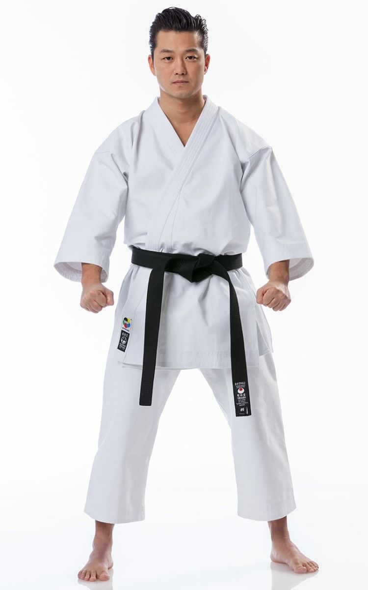 Tokaido KA kimono Kata Master Giappone WKF 340g, bianco