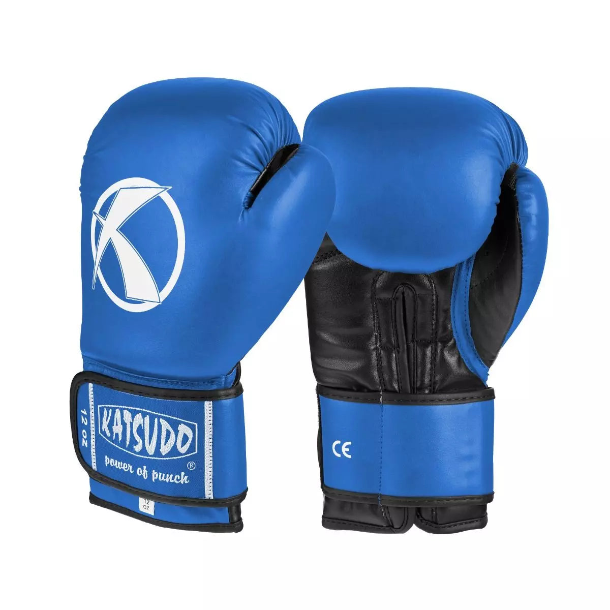 Guanti da boxe Katsudo Punch II, blu